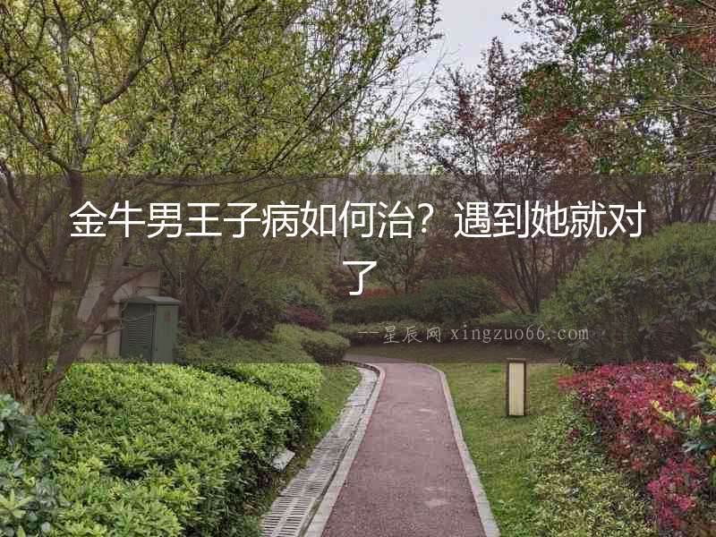 金牛男王子病如何治？遇到她就對(duì)了