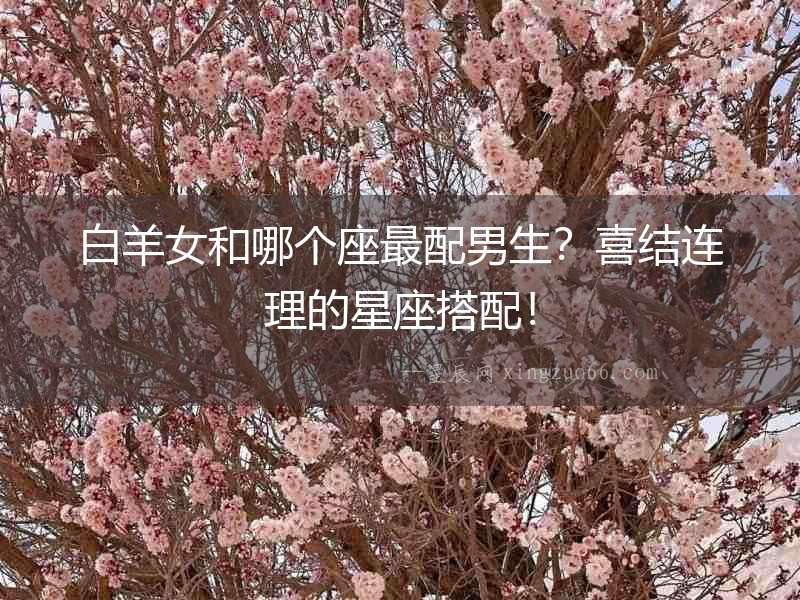 白羊女和哪個(gè)座最配男生？喜結(jié)連理的星座搭配！