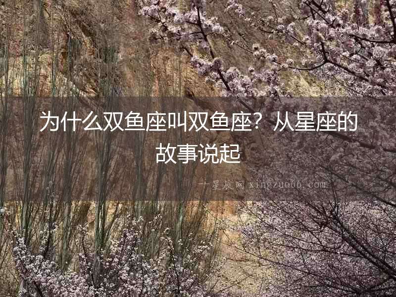 為什么雙魚座叫雙魚座？從星座的故事說起