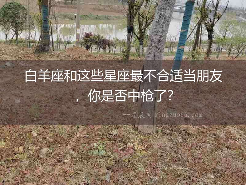 白羊座和這些星座最不合適當朋友，你是否中槍了？