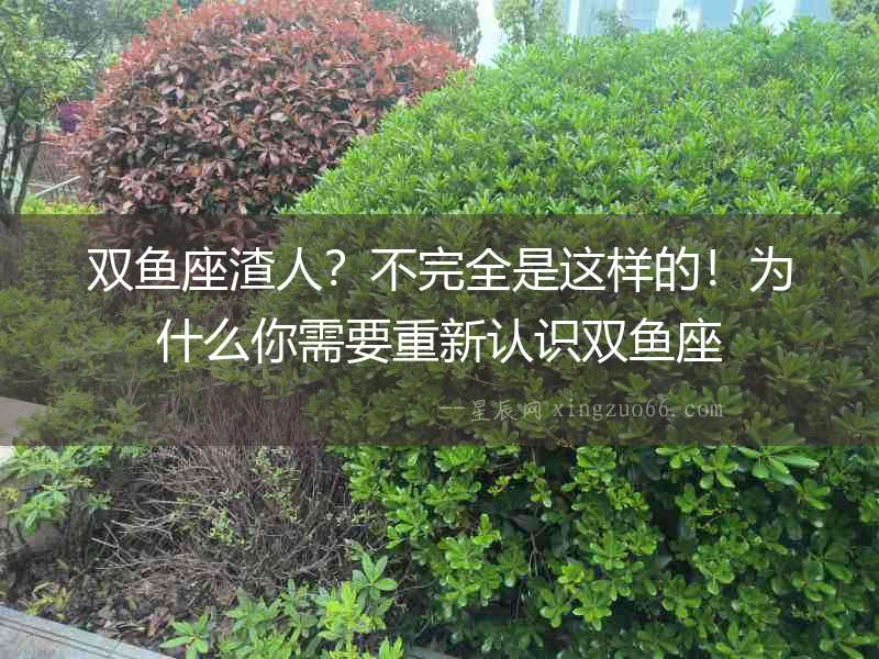 雙魚座渣人？不完全是這樣的！為什么你需要重新認(rèn)識(shí)雙魚座