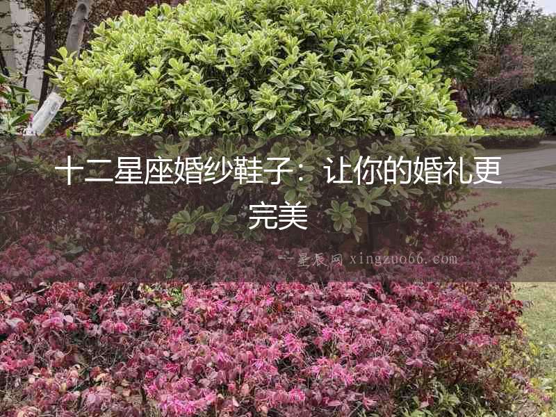 十二星座婚紗鞋子：讓你的婚禮更完美
