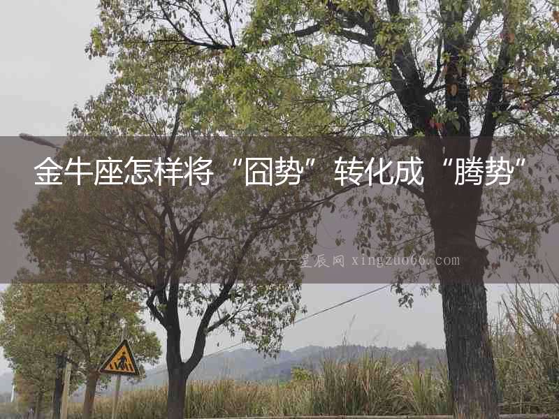 金牛座怎樣將“囧勢”轉化成“騰勢”