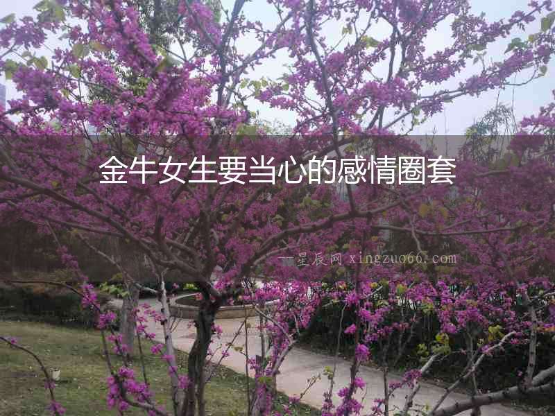金牛女生要當心的感情圈套