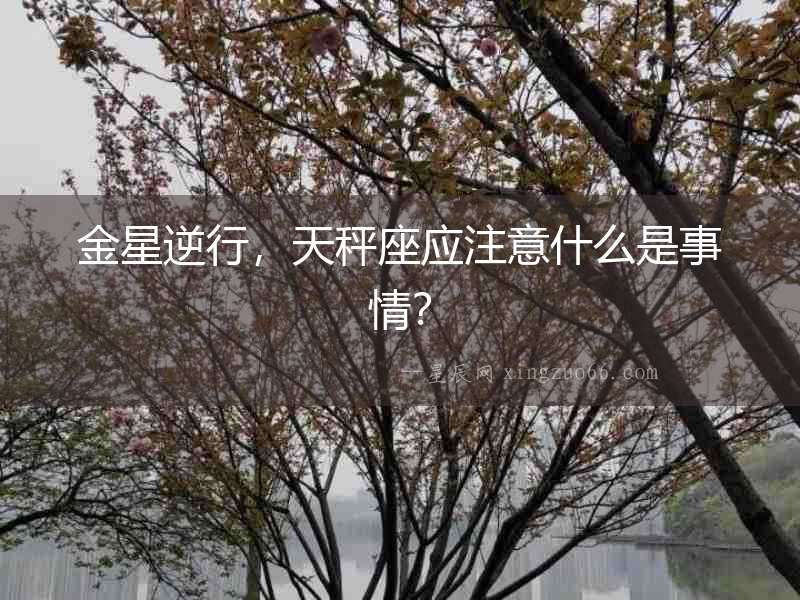 金星逆行，天秤座應(yīng)注意什么是事情？