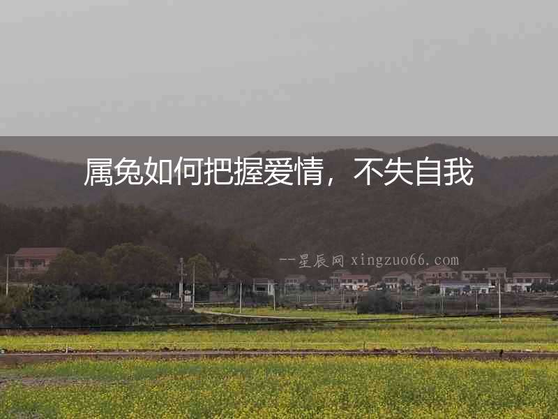 屬兔如何把握愛(ài)情，不失自我