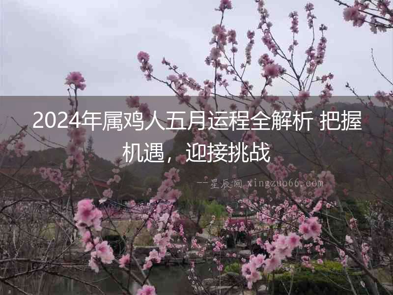 2024年屬雞人五月運(yùn)程全解析 把握機(jī)遇，迎接挑戰(zhàn)
