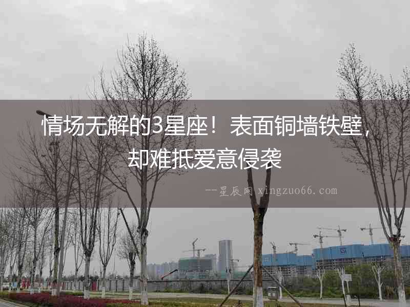 情場(chǎng)無(wú)解的3星座！表面銅墻鐵壁，卻難抵愛(ài)意侵襲