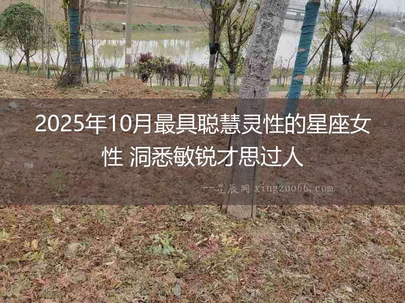 2025年10月最具聰慧靈性的星座女性 洞悉敏銳才思過人