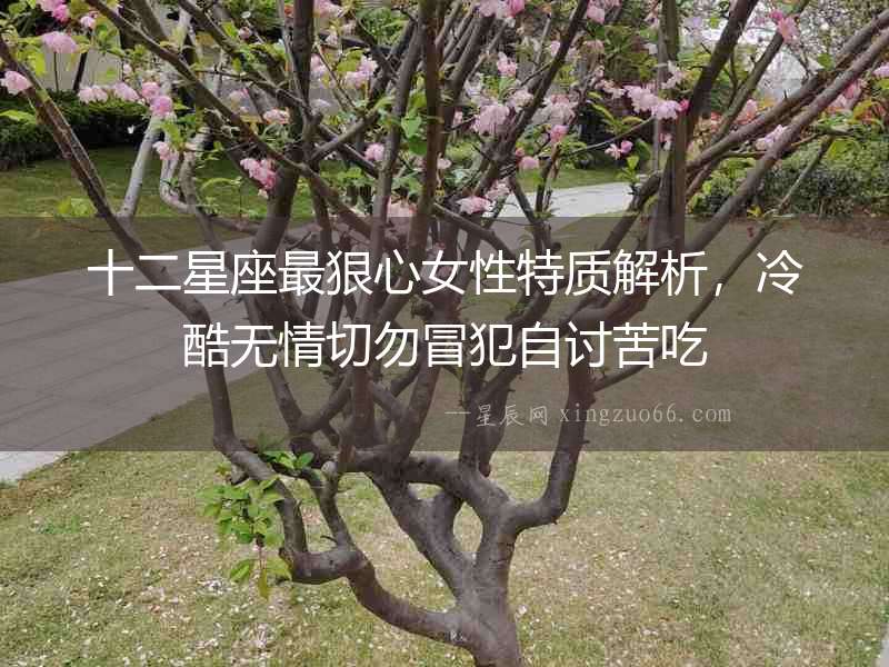 十二星座最狠心女性特質解析，冷酷無情切勿冒犯自討苦吃