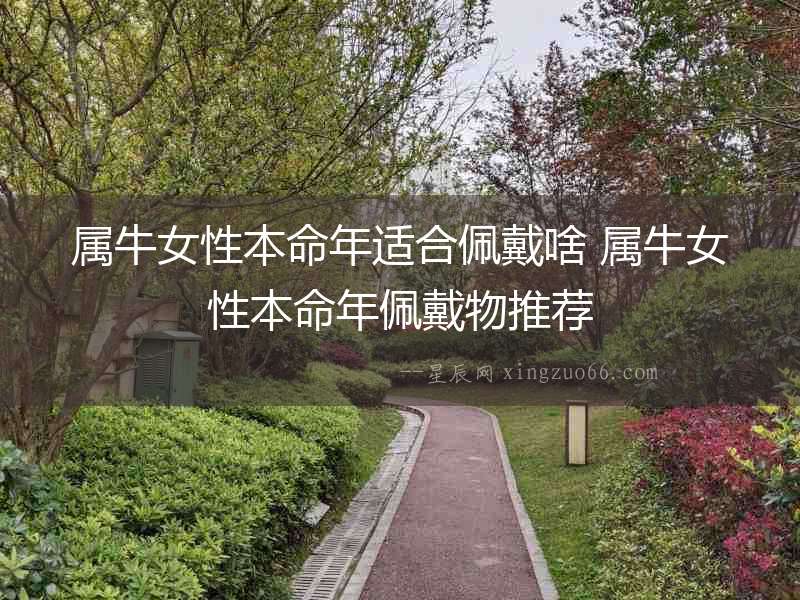 屬牛女性本命年適合佩戴啥 屬牛女性本命年佩戴物推薦